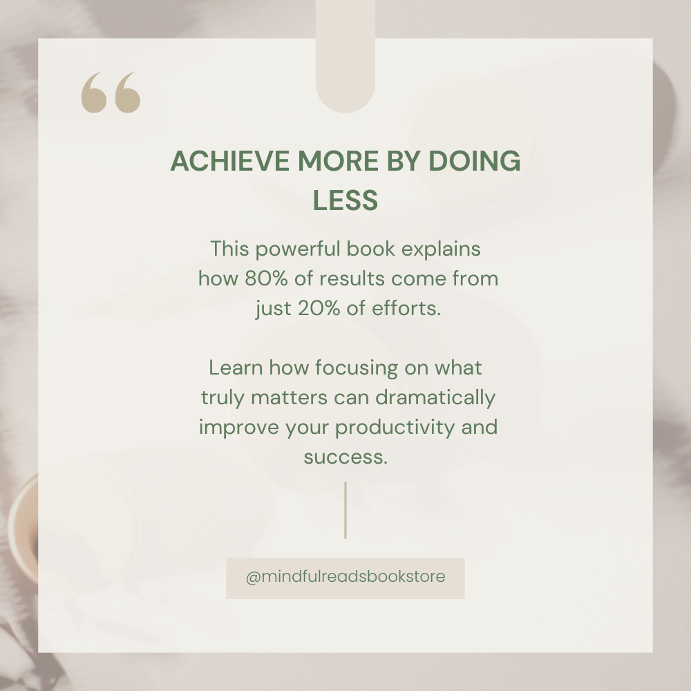 The 80/20 Principle